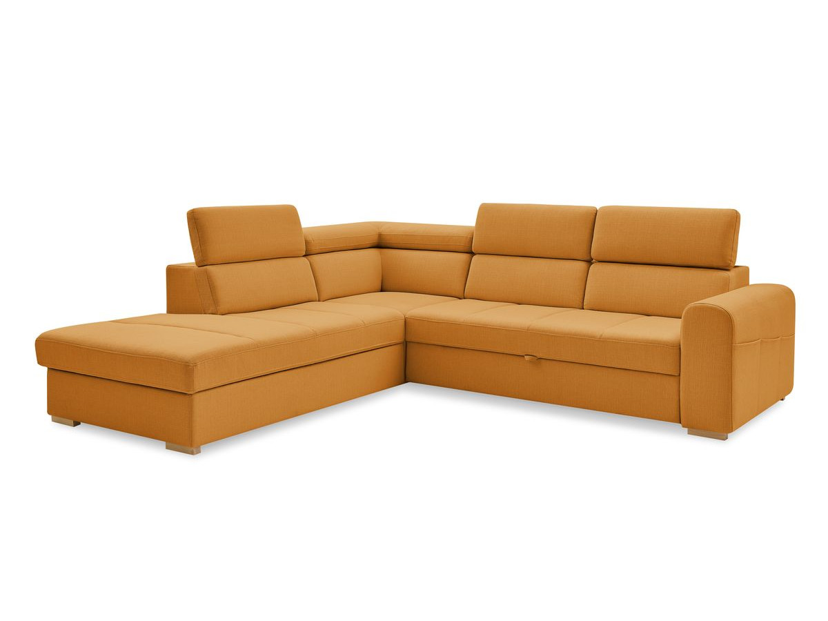 Canapé d'angle convertible coffre ARMAND