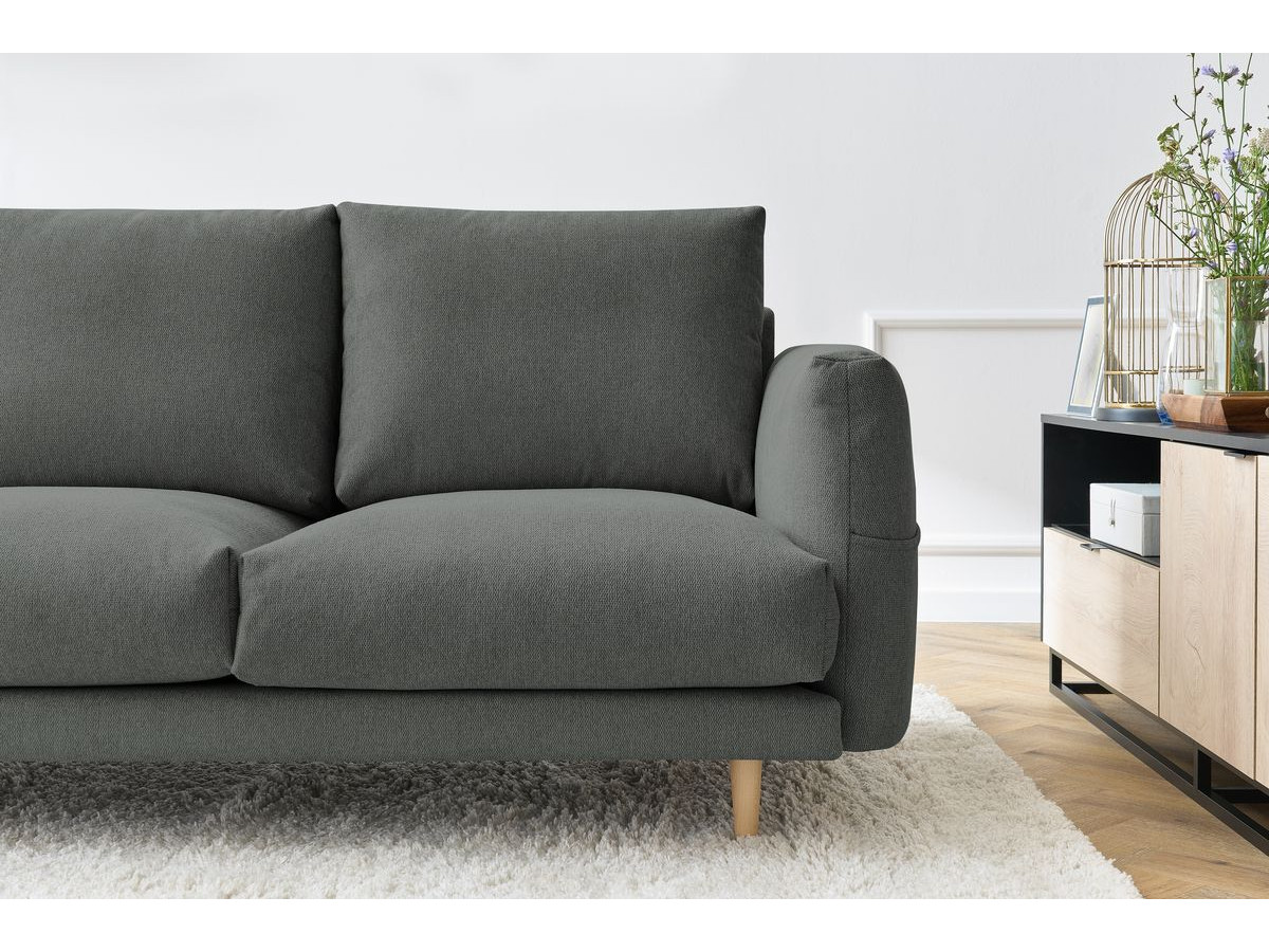 Sofa prosta stała 4-osobowa ZEBULON