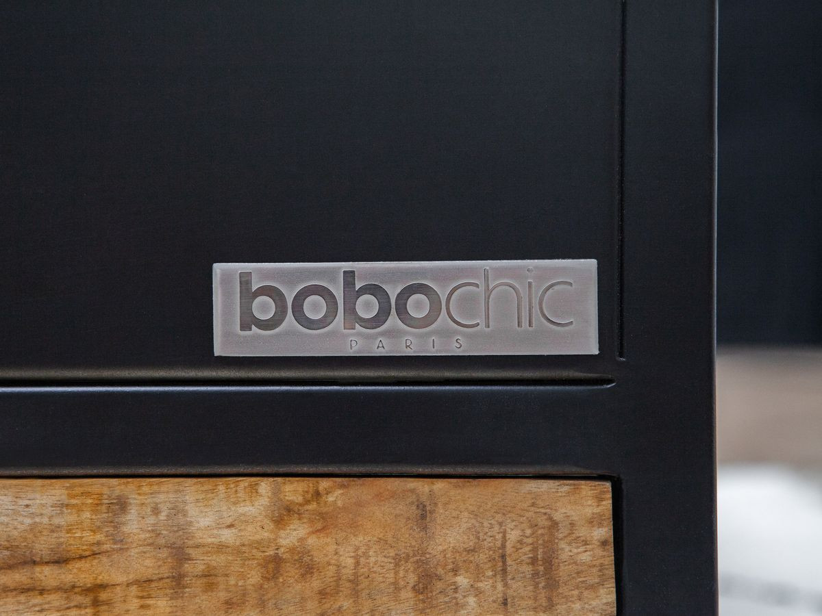 BEAUBOURG salontafel met 1 lade in massief mangohout