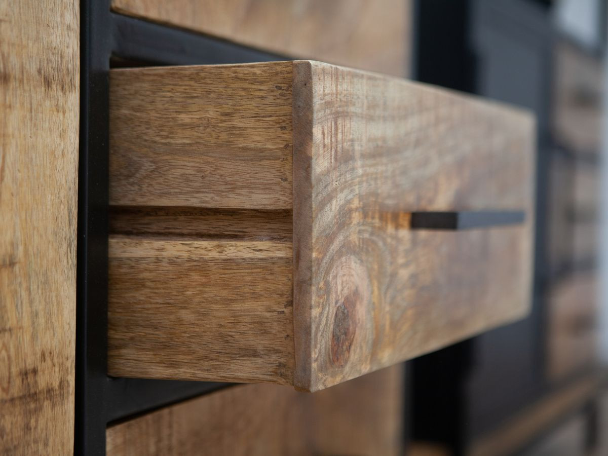 BEAUBOURG 2-deurs dressoir 160 cm massief mangohout