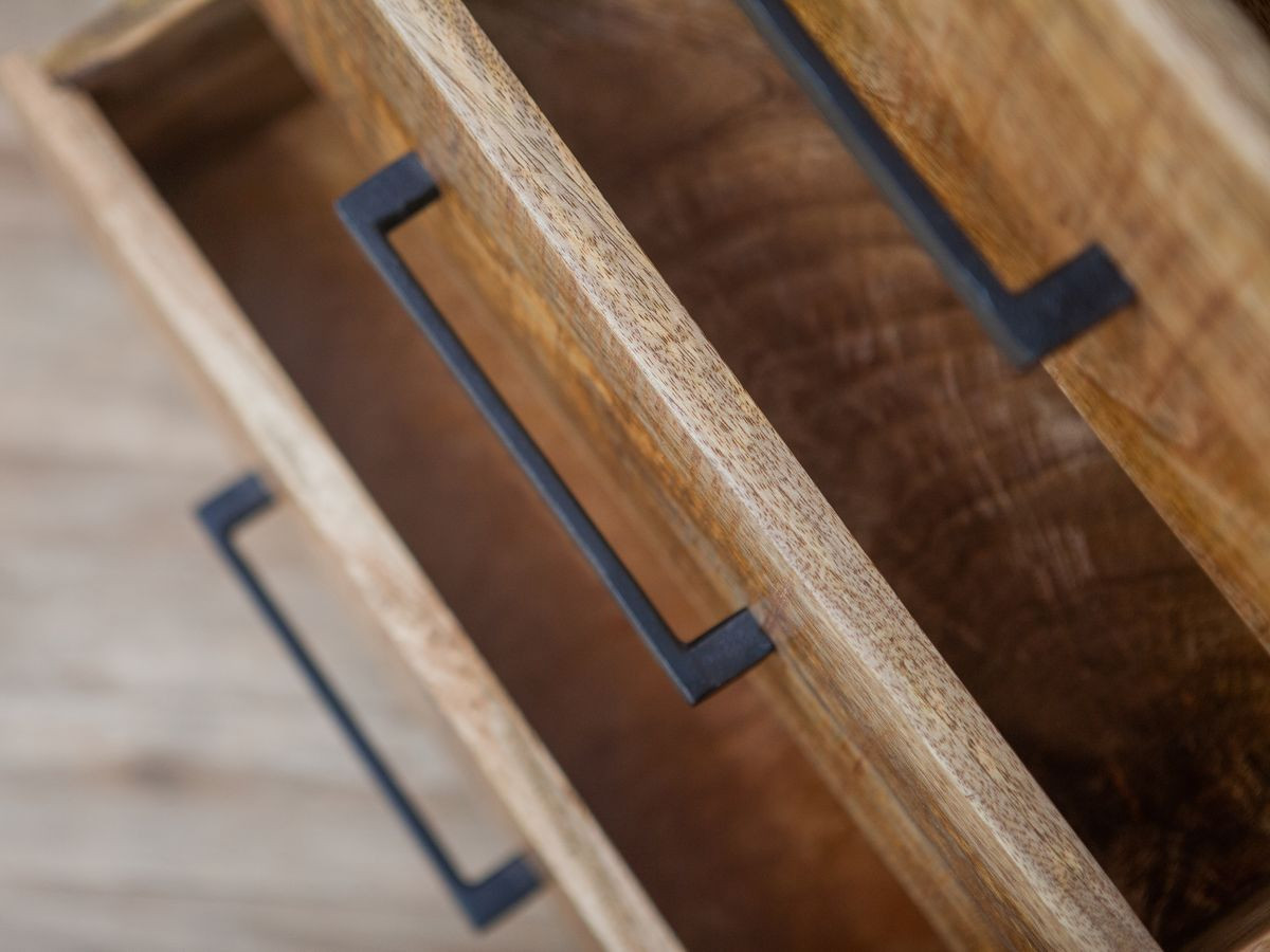 BEAUBOURG 2-deurs dressoir 160 cm massief mangohout