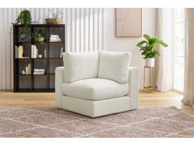 Angle pour canapé modulable PARIS tissu bouclette