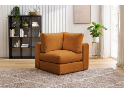 Angle pour canapé modulable PARIS tissu bouclette