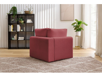 Angle pour canapé modulable PARIS tissu bouclette