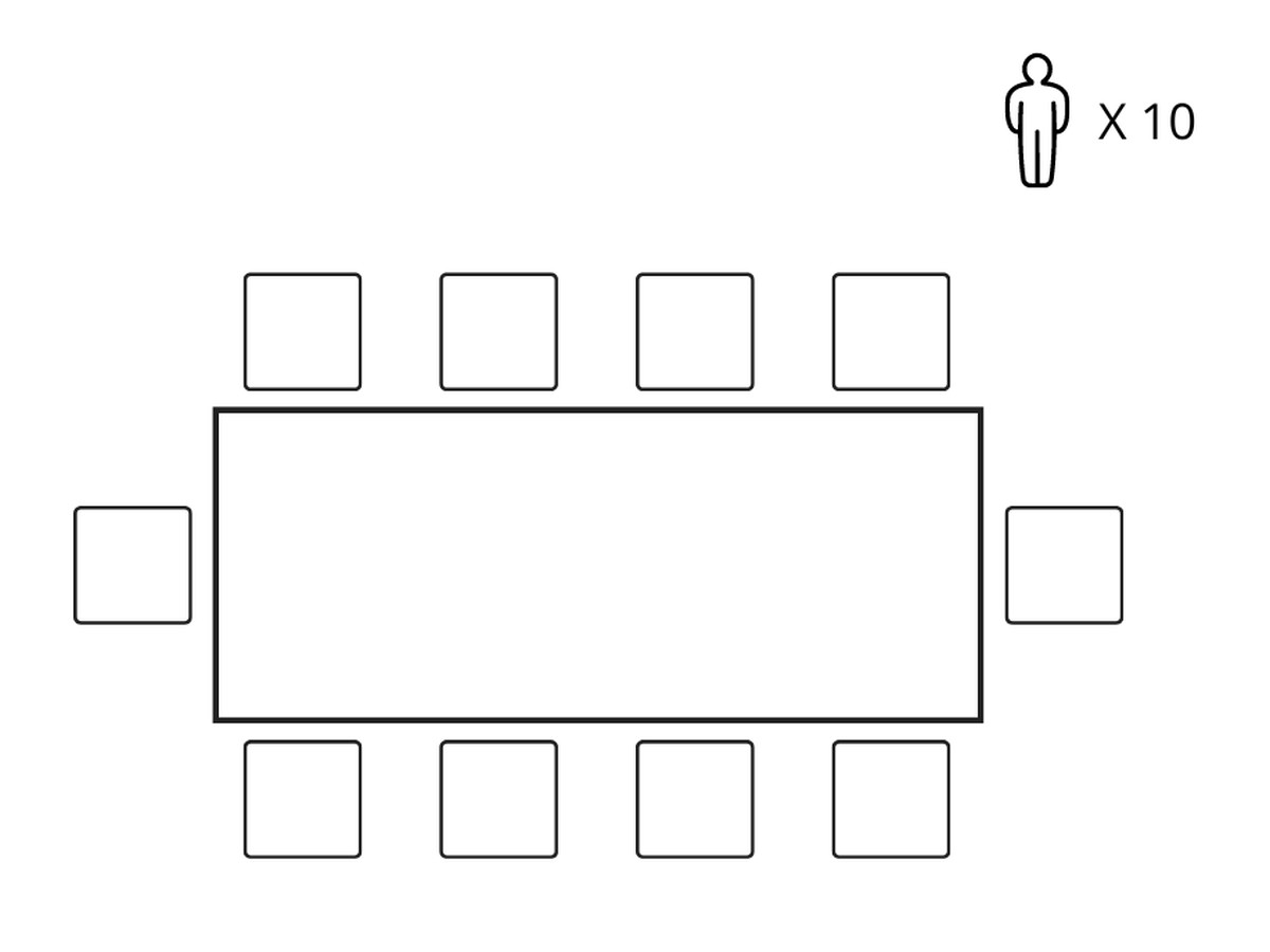 Table à manger pieds croix extensible AWANI Chêne massif et métal