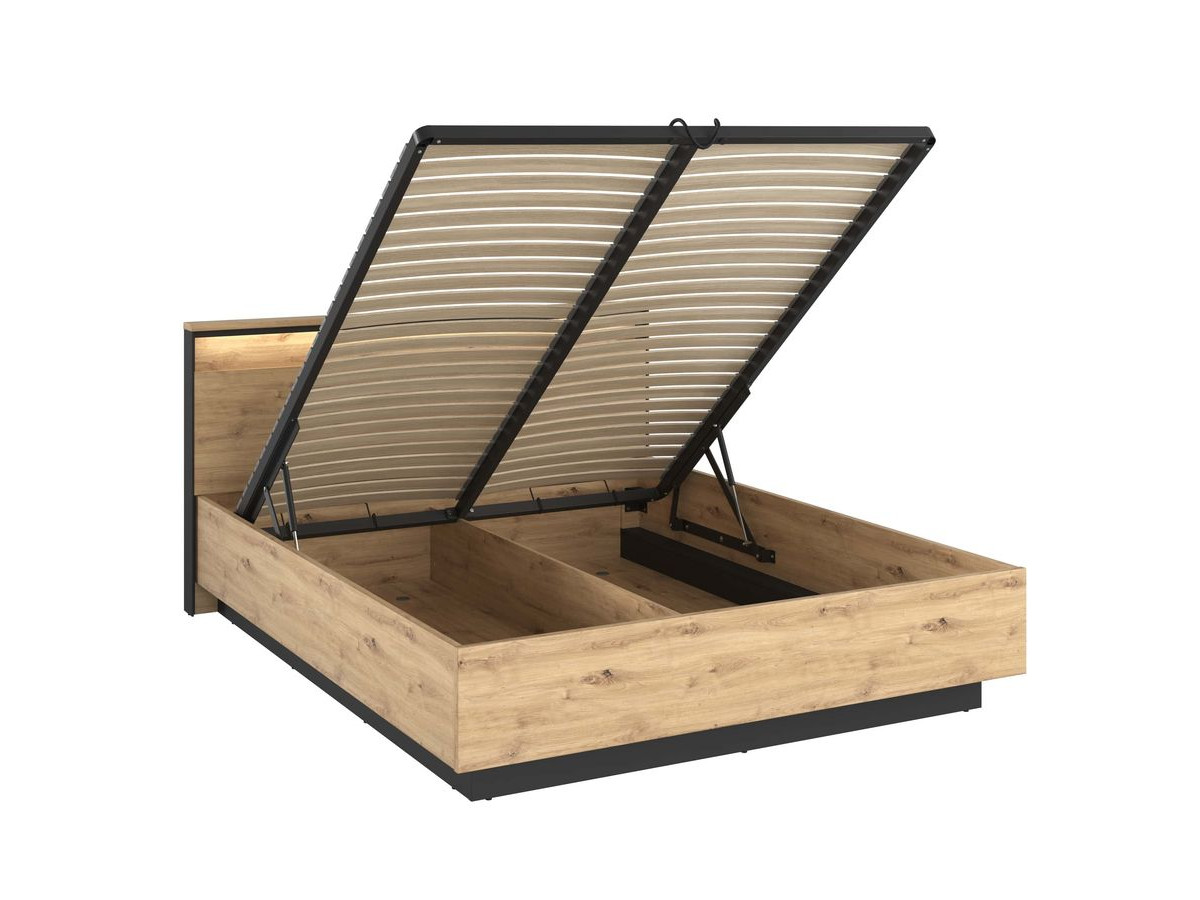 KYRIA set met opbergbed + 2 nachtkastjes