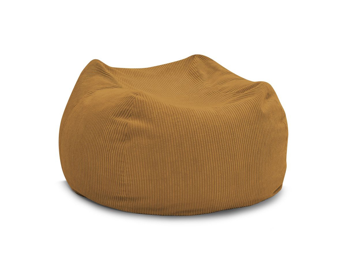 VOLTAIRE ultrazachte poef van corduroy