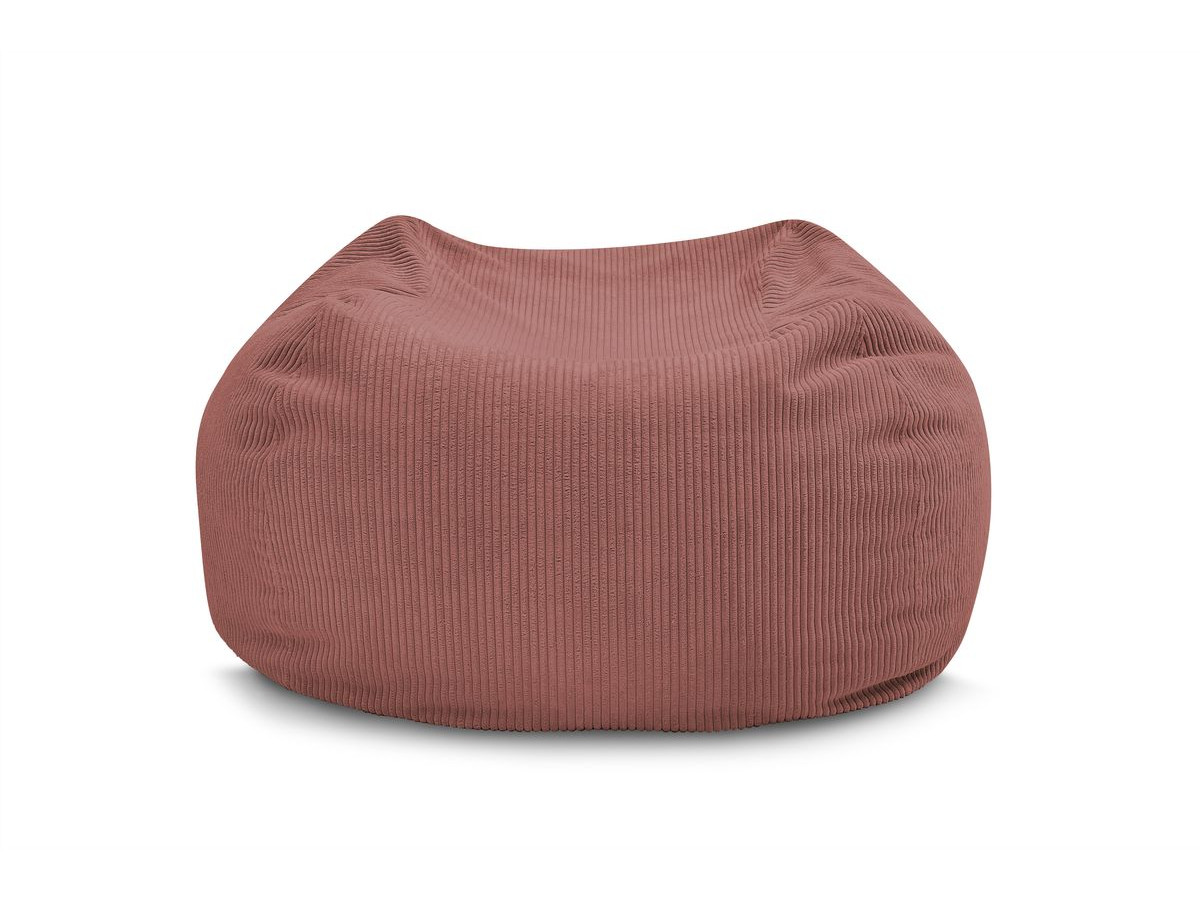 VOLTAIRE ultrazachte poef van corduroy