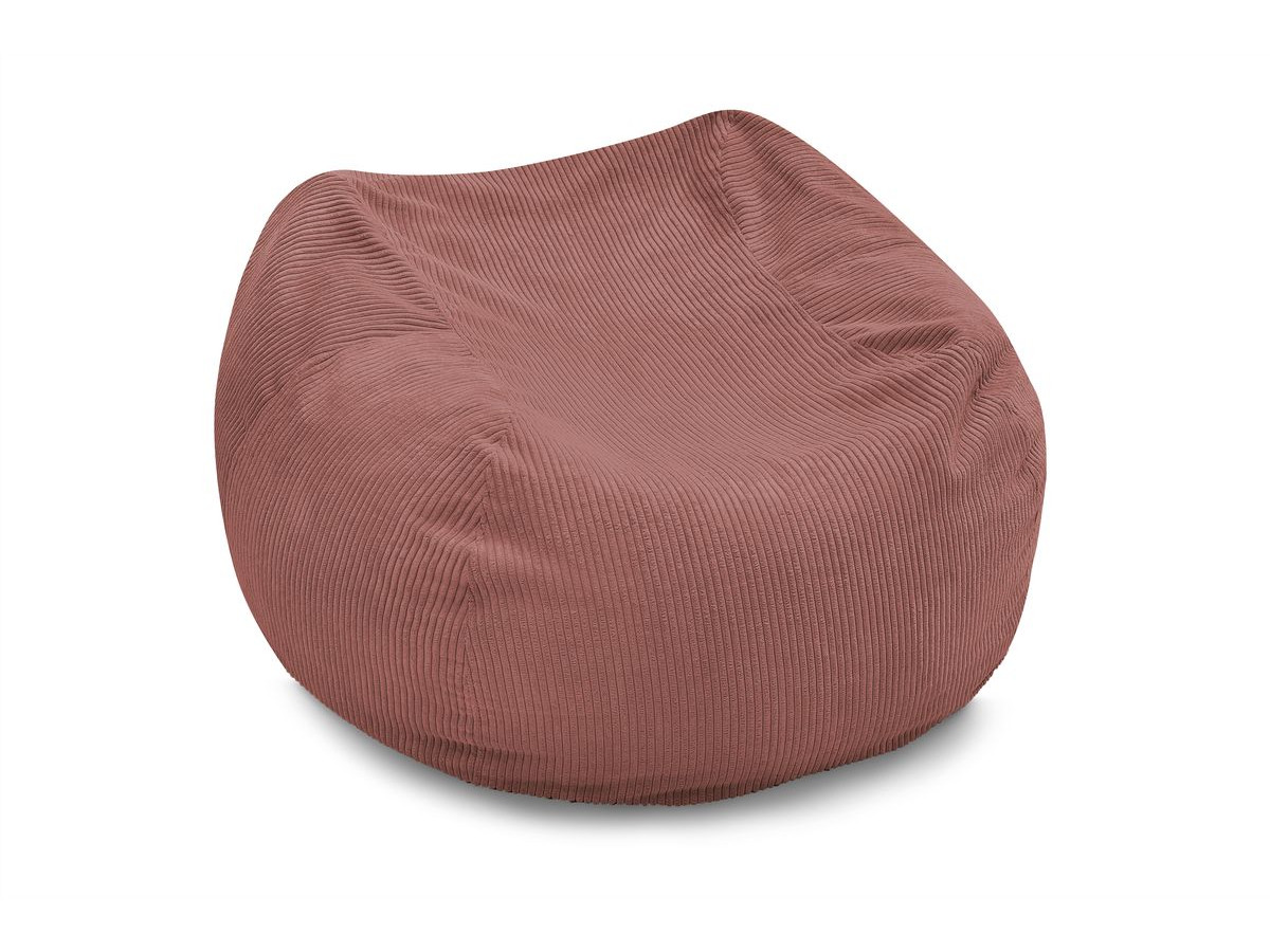 VOLTAIRE ultrazachte poef van corduroy