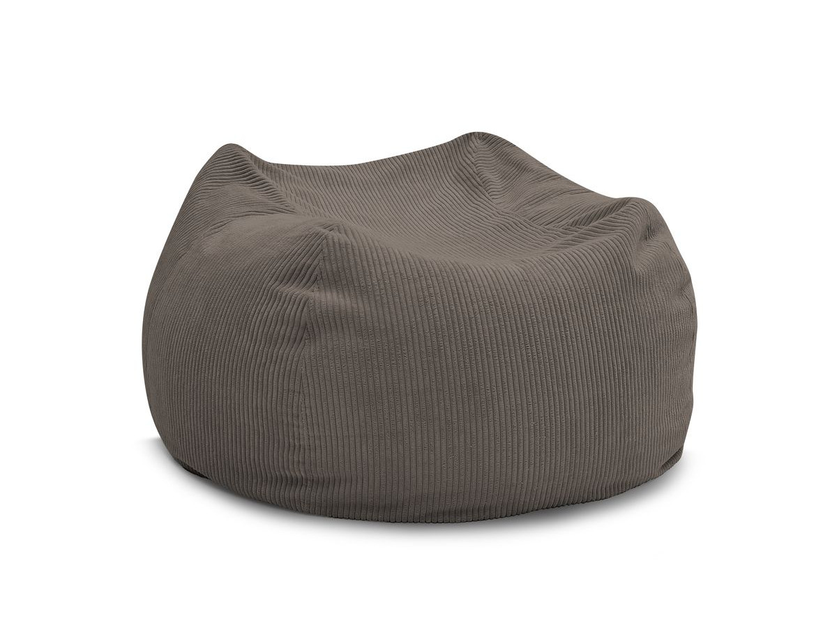 VOLTAIRE ultrazachte poef van corduroy