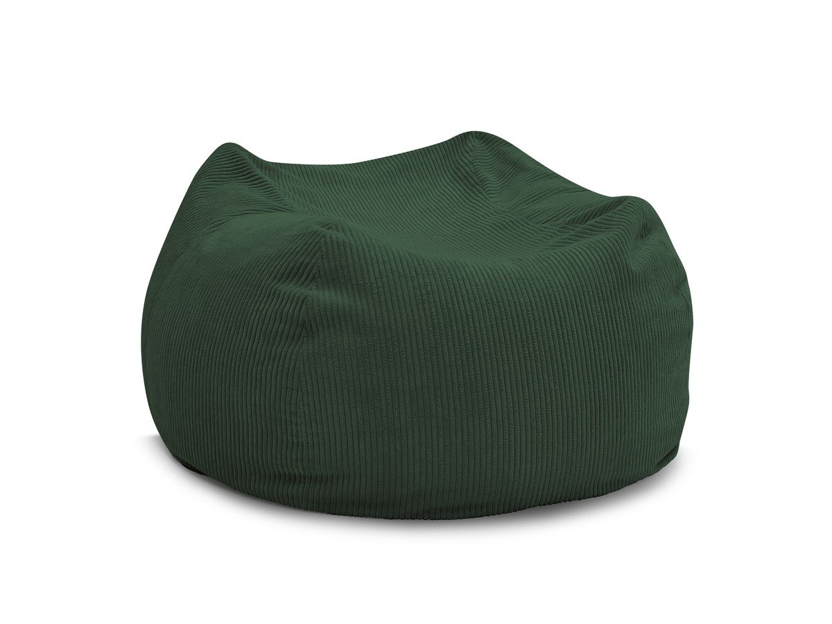 VOLTAIRE ultrazachte poef van corduroy