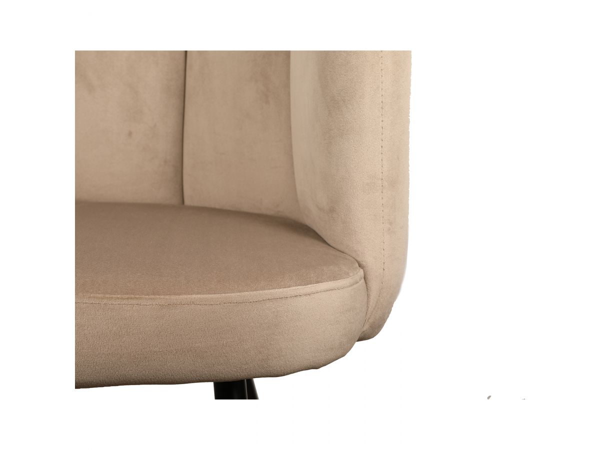 Set van 2 CELIA stoelen Fluwelen stof