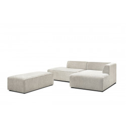 Angle fixe + pouf