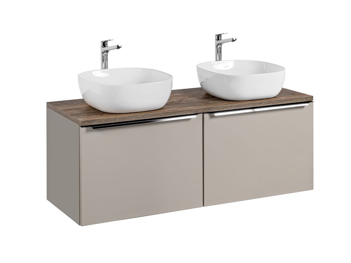 160 cm FANNY Taupe badkamerkast