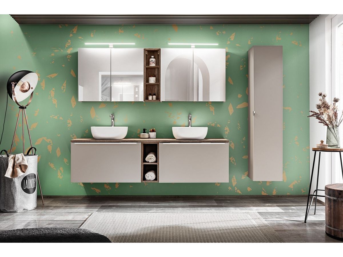 Badkamermeubel 180 cm FANNY Taupe