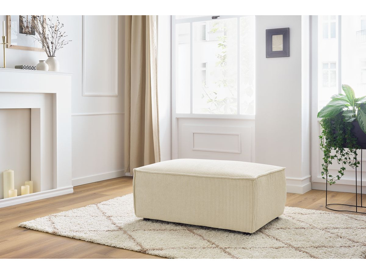 NIHAD corduroy compacte poef