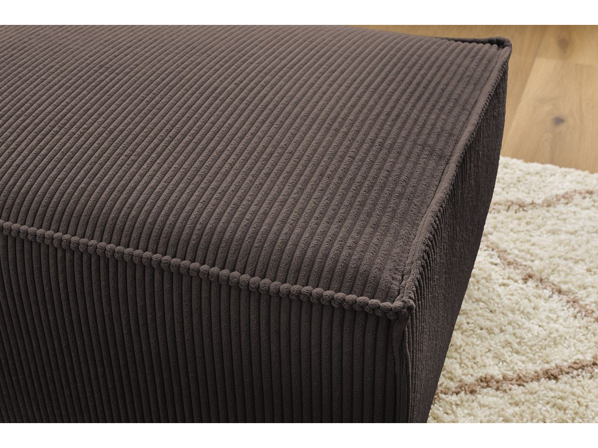 NIHAD corduroy compacte poef