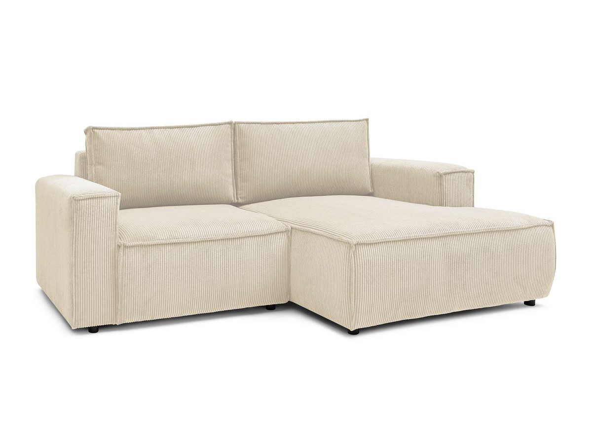 NIHAD compacte vaste hoekbank in corduroy