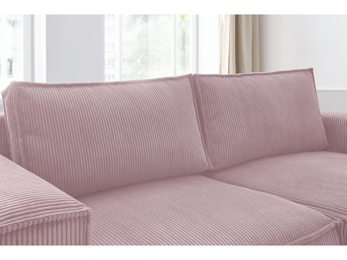 NIHAD compacte vaste hoekbank in corduroy