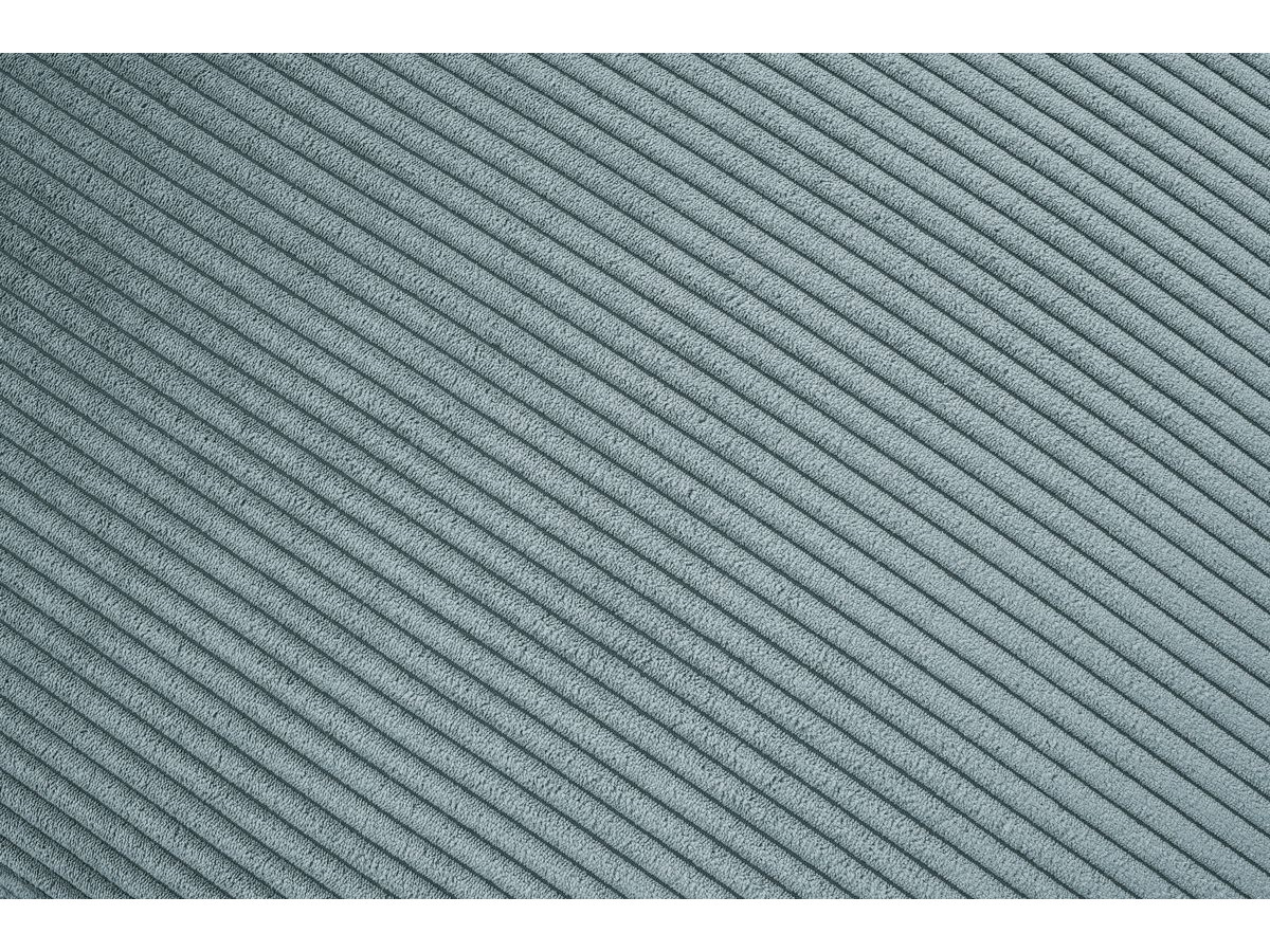 Canapé d'angle fixe compact NIHAD velours côtelé
