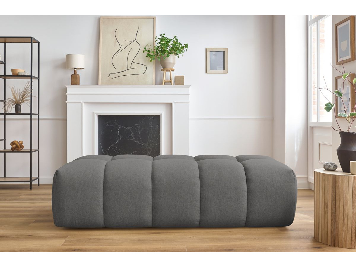 Pouf MONT-BLANC gris foncé — vue 5