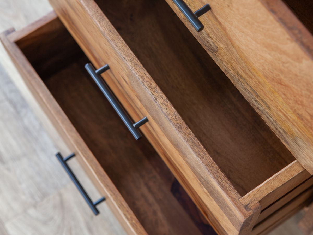 BALTHAZAR 2-deurs dressoir 160 cm Massief mangohout