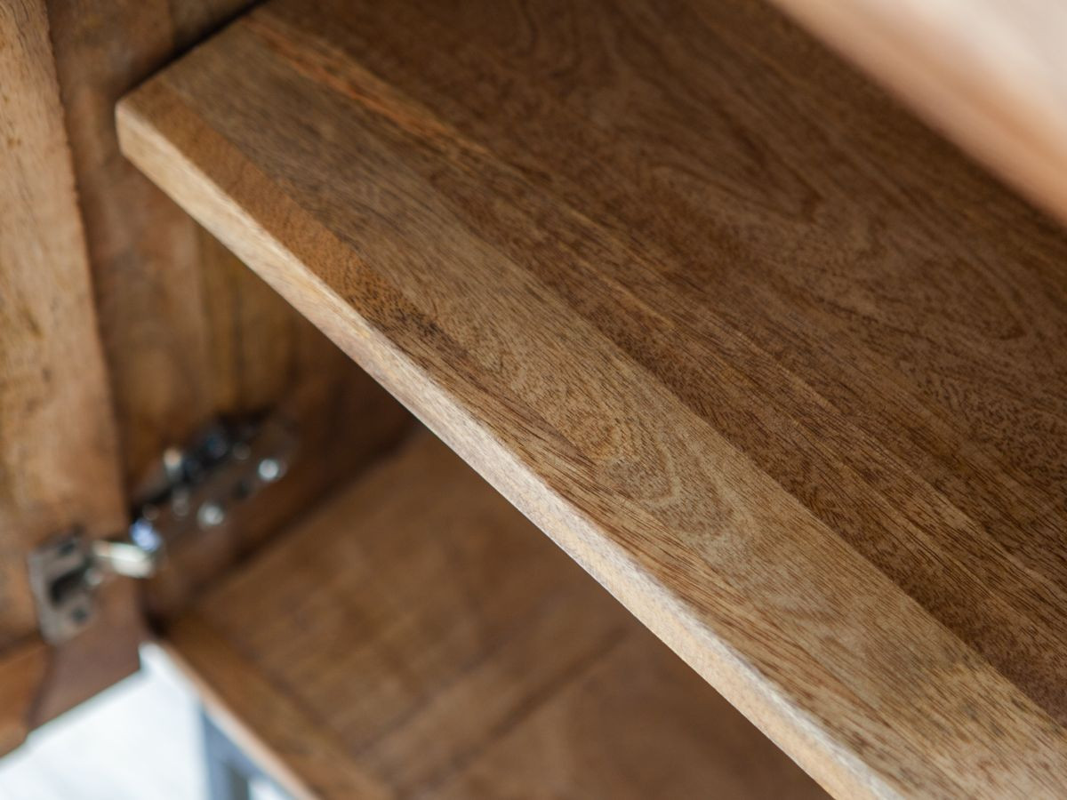 BALTHAZAR 2-deurs dressoir 160 cm Massief mangohout