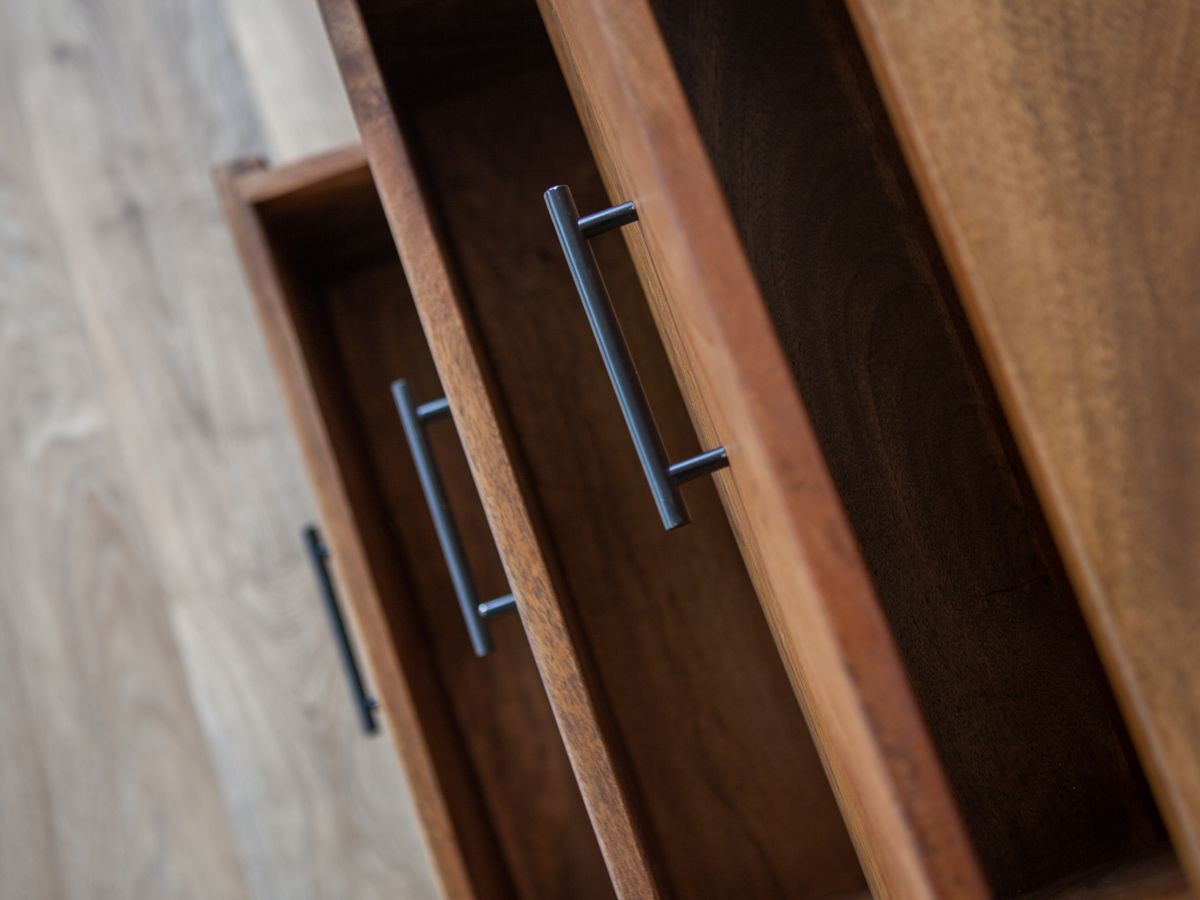 BALTHAZAR 2-deurs dressoir 160 cm Massief mangohout
