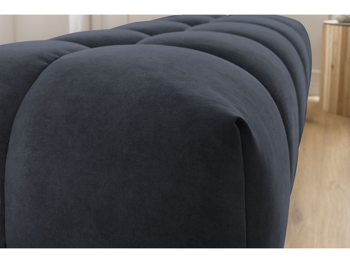 Pouf MONT-BLANC velours