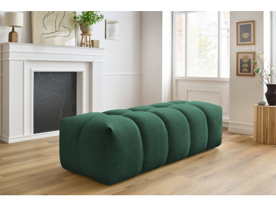 Pouf MONT-BLANC velours