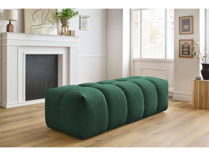 Pouf MONT-BLANC tissu