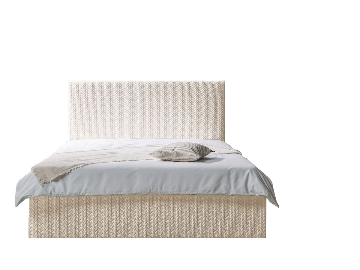 Lit coffre PALMYRE Velours