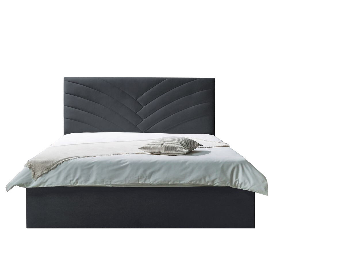 Lit coffre PALMYRE Velours