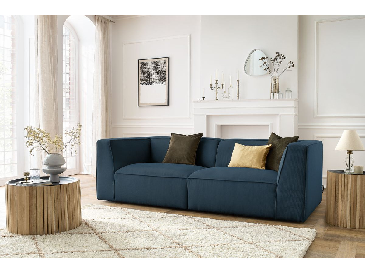 3-osobowa sofa prosta MOLIERE velvet