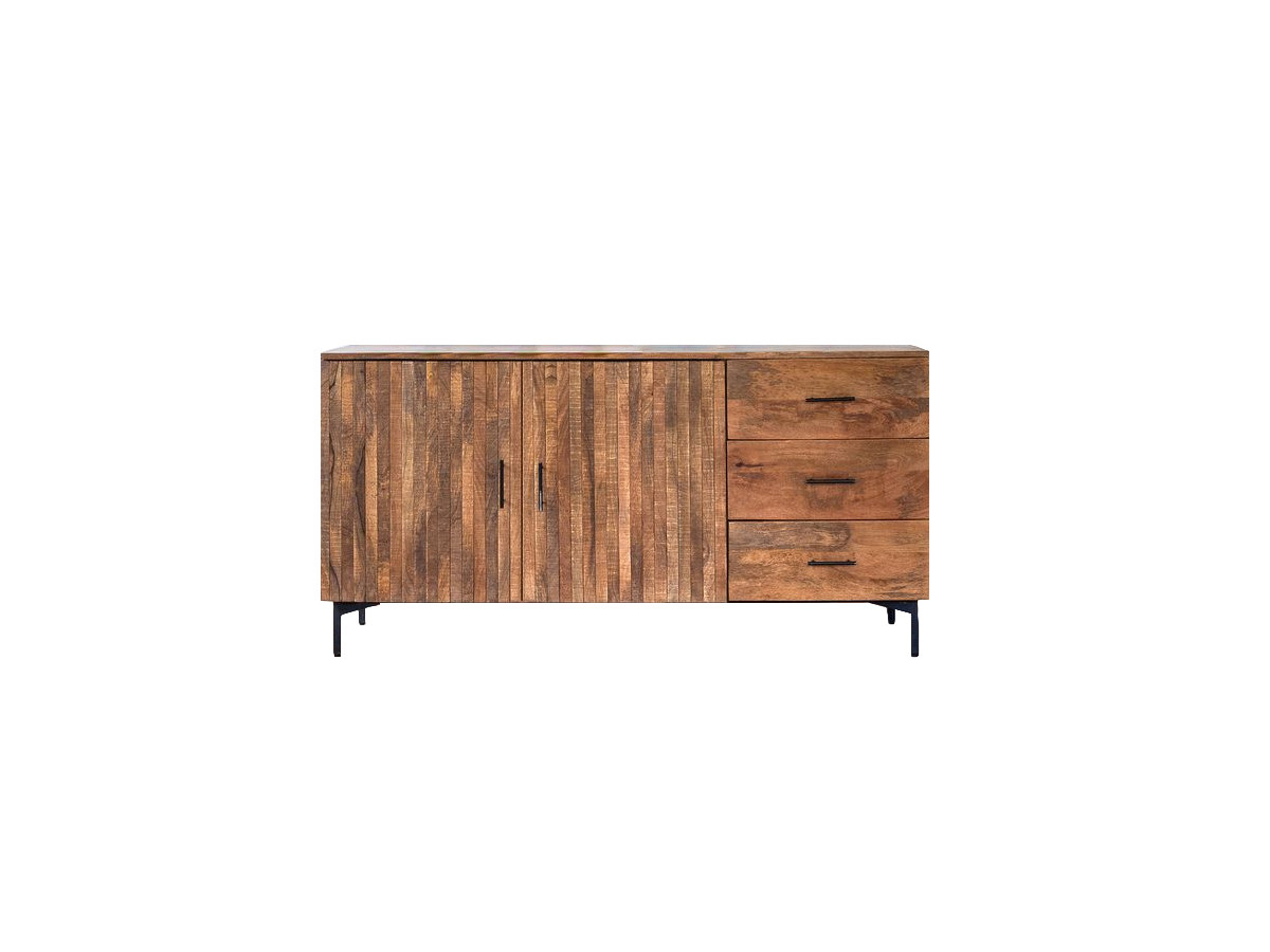 BALTHAZAR 2-deurs dressoir 160 cm Massief mangohout