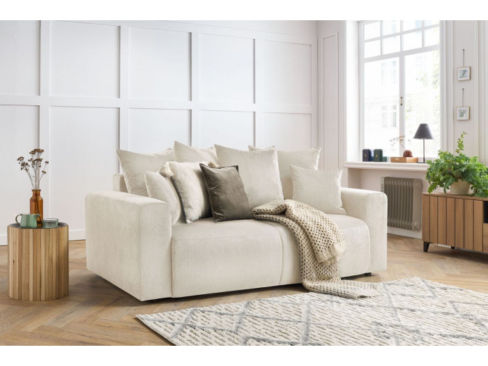 ENVY sztruksowa prosta sofa rozkładana