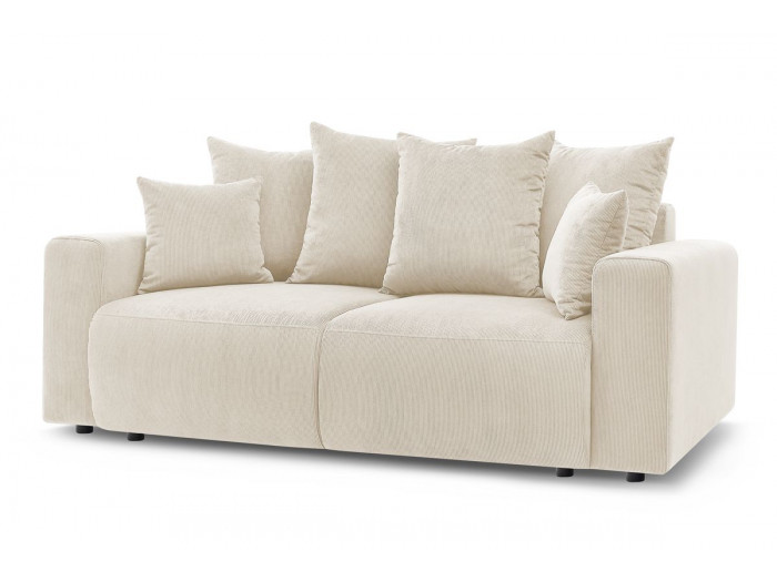 ENVY sztruksowa prosta sofa rozkładana