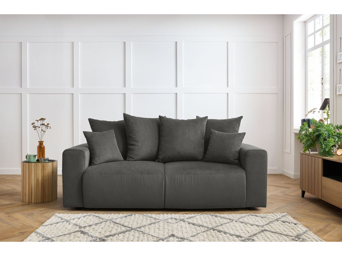 ENVY 2-zits vaste rechte bank in corduroy