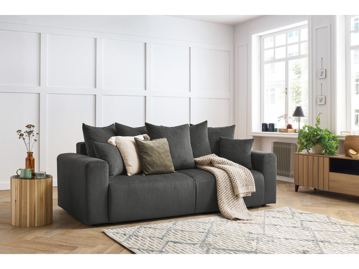 ENVY 3-zits vaste rechte bank in corduroy