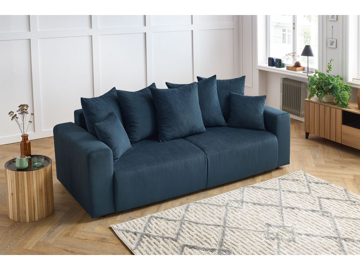 ENVY 3-zits vaste rechte bank in corduroy