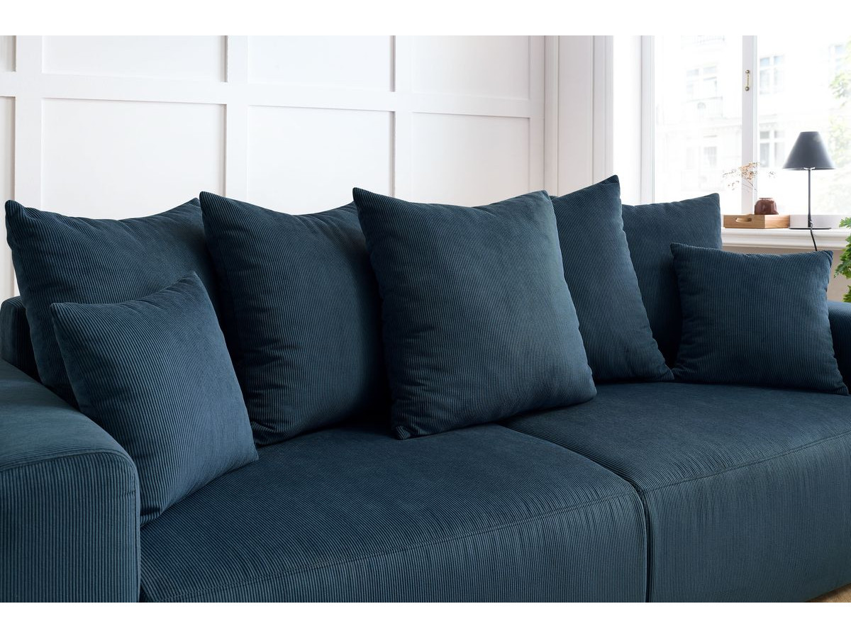 ENVY 3-zits vaste rechte bank in corduroy