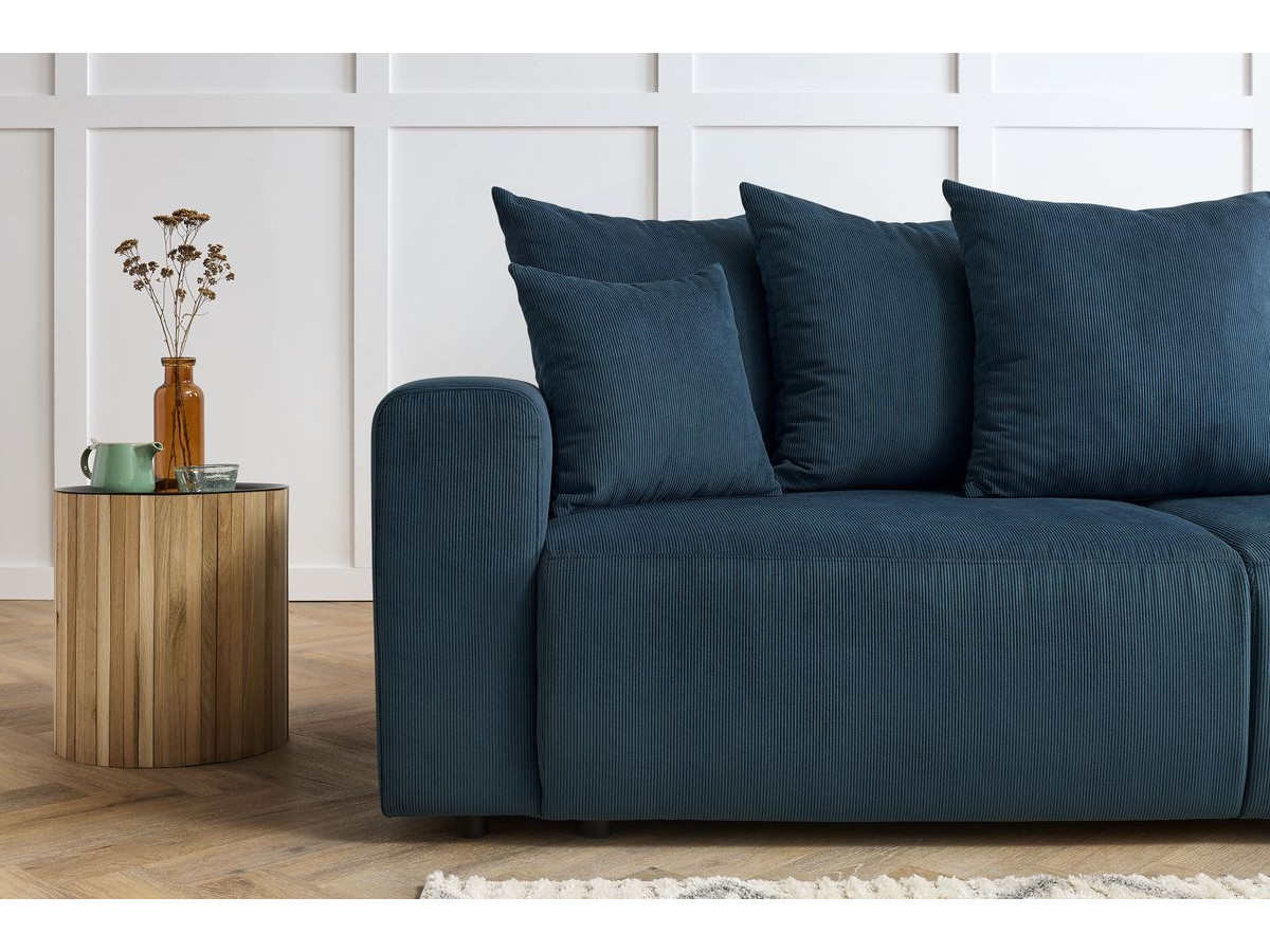 ENVY 3-zits vaste rechte bank in corduroy