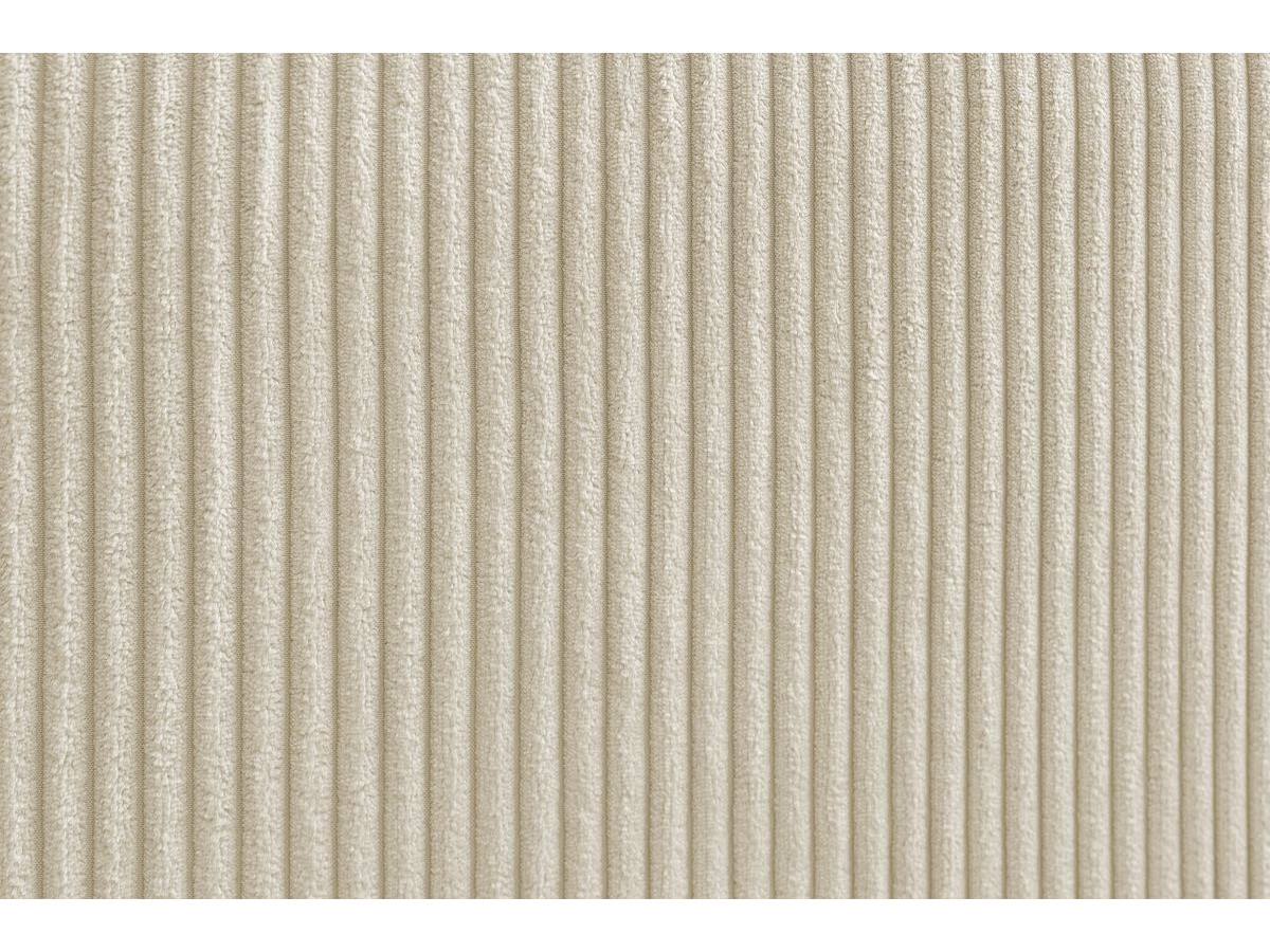 Canapé d'angle fixe EVEREST tissu chiné - Orange - Angle droit - 10 coussins