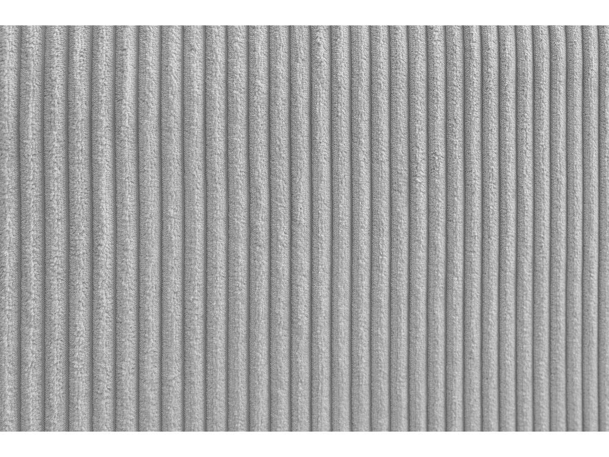 NIHAD corduroy panoramische slaapbank met opbergvak en poef