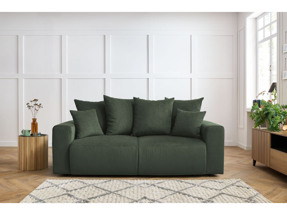 ENVY 2-zits vaste rechte bank in corduroy
