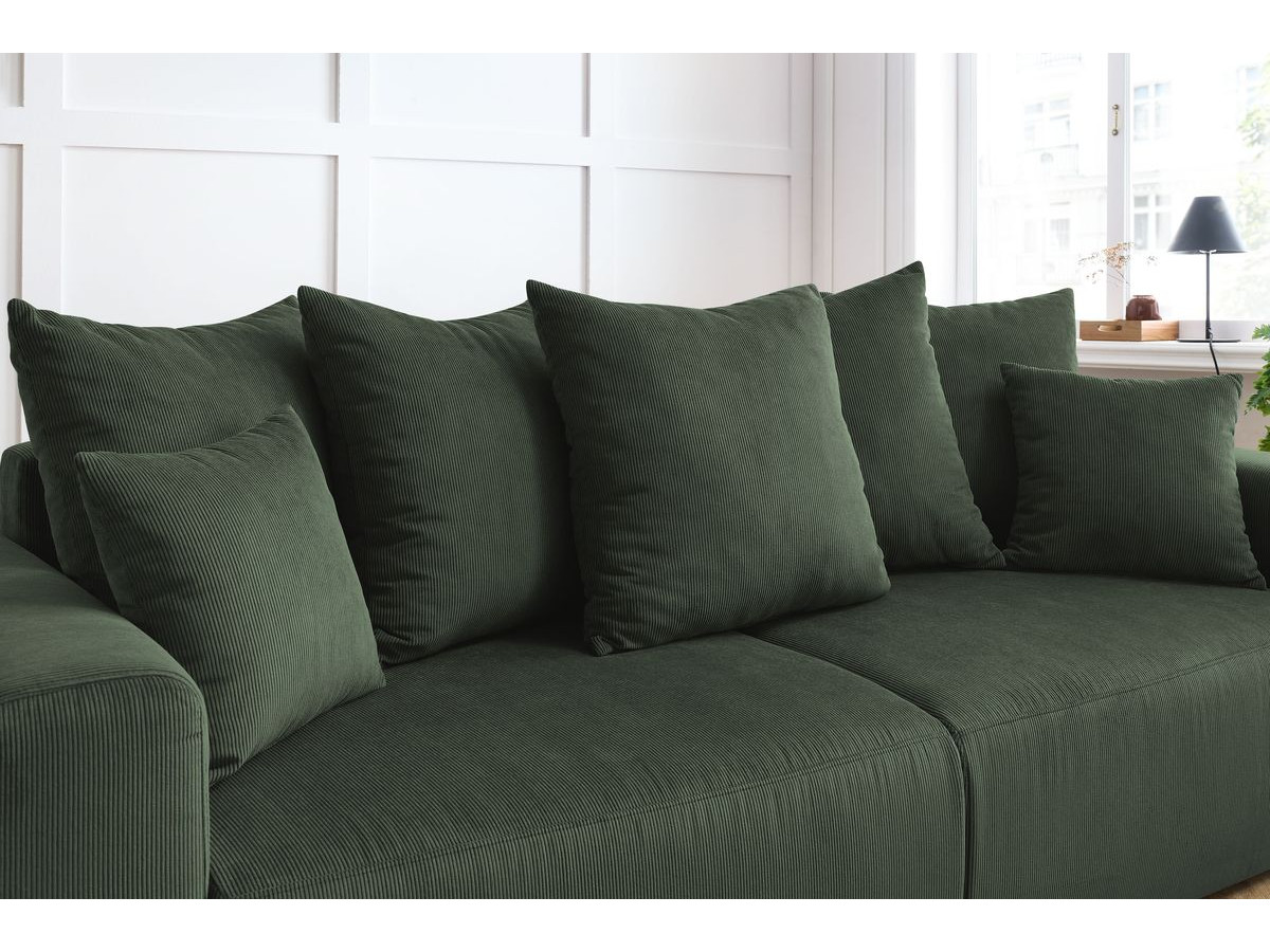 ENVY 3-zits vaste rechte bank in corduroy