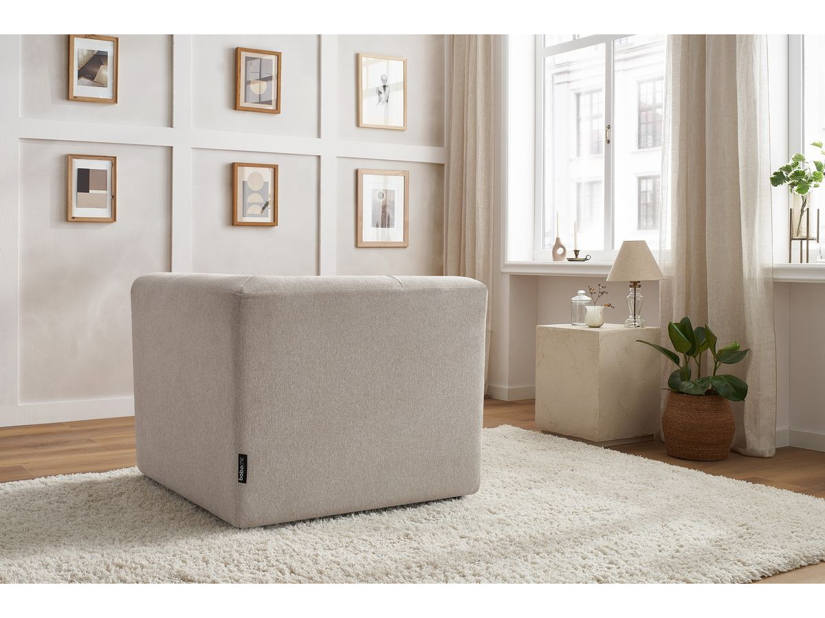 Angle pour canapé modulable KLEBER beige — vue 5