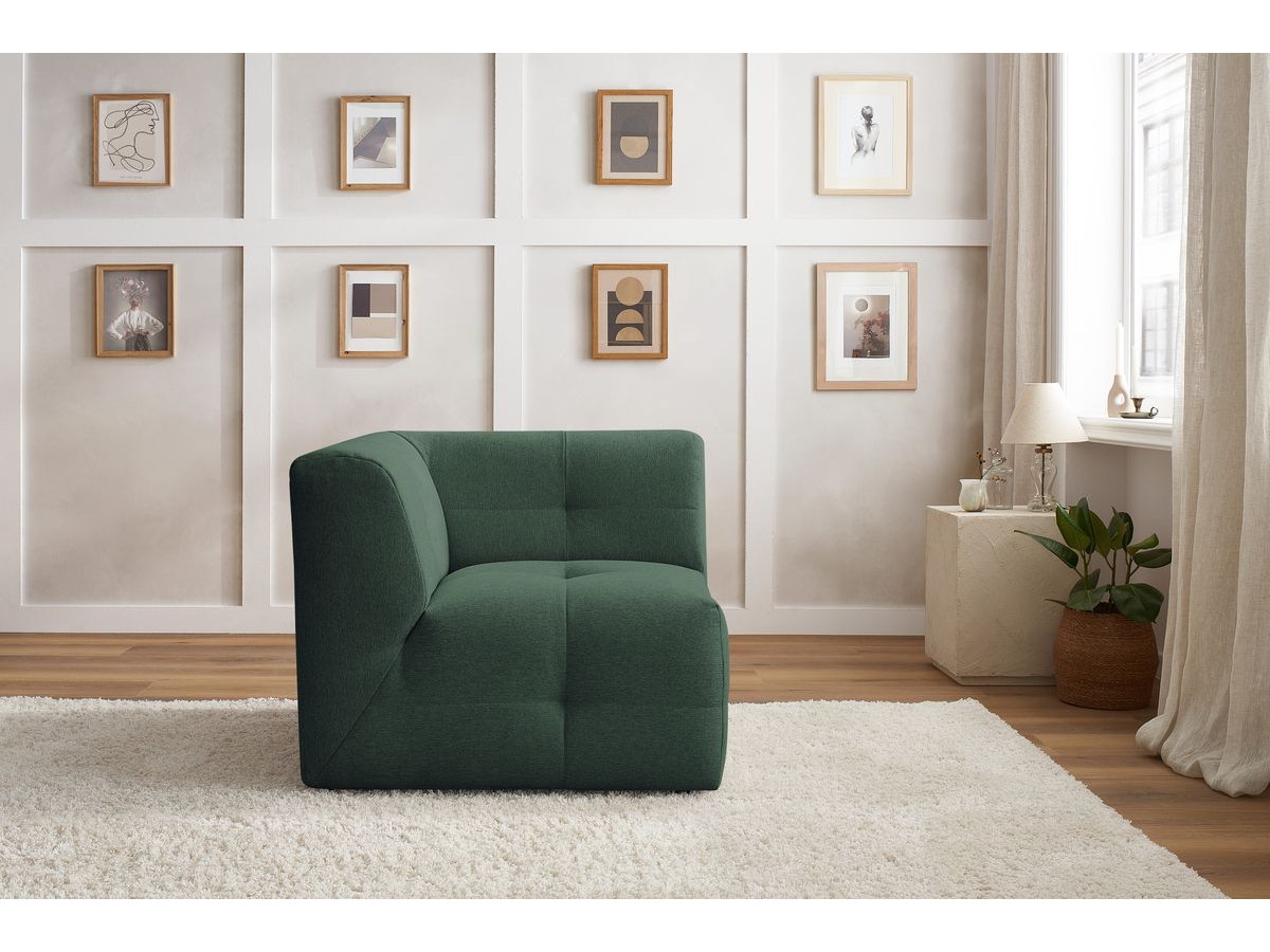 Angle pour canapé modulable KLEBER vert — vue 4