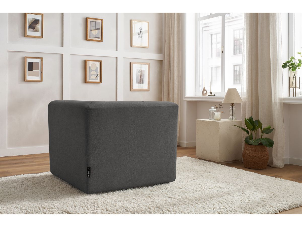 Angle pour canapé modulable KLEBER gris foncé — vue 5