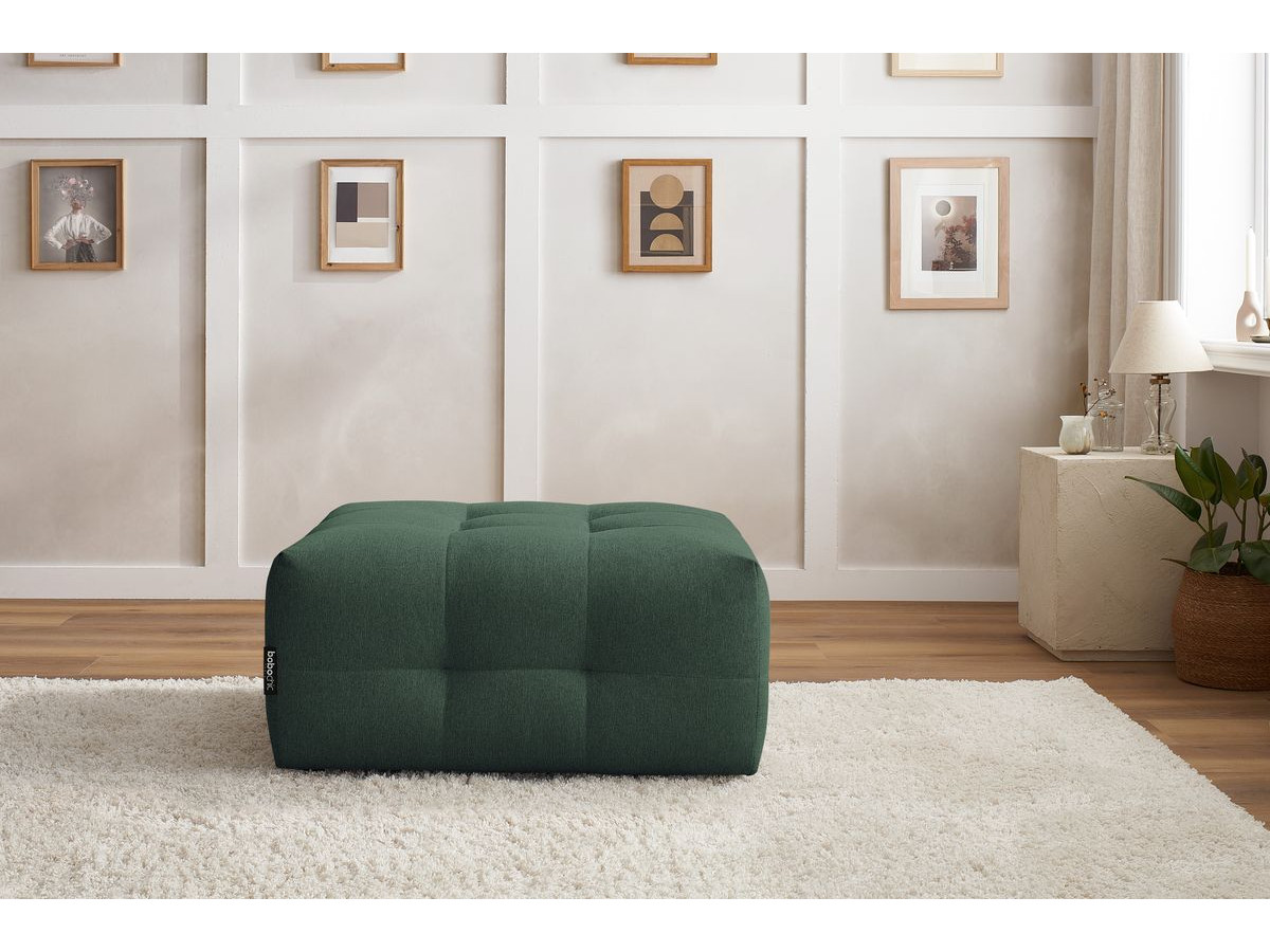 Pouf pour canapé modulable KLEBER vert — vue 4